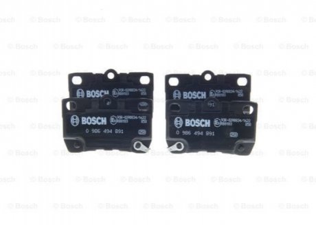 ДИСКОВI КОЛОДКИ ЗАДНI Bosch 0 986 494 891 (фото 1)