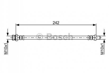 Шлангопровод Bosch 1987481895 (фото 1)