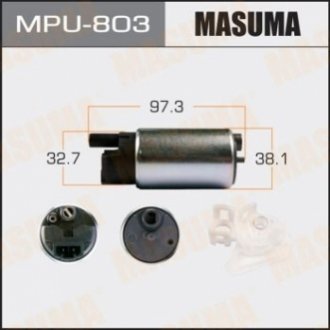 Бензонасос електричний (+сеточка) Honda/ Mazda/ Mitsubishi/ Subaru Masuma MPU803 (фото 1)