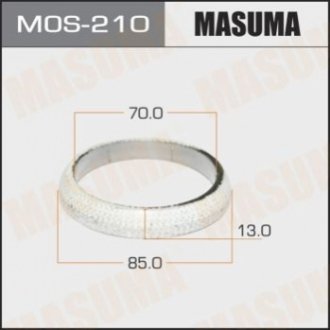 Кільце глушителя графитовое Nissan (70x85x13 Masuma MOS210 (фото 1)