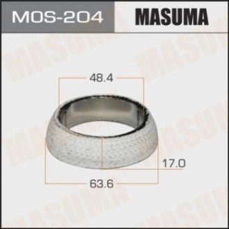 Кільце глушителя Masuma MOS204 (фото 1)