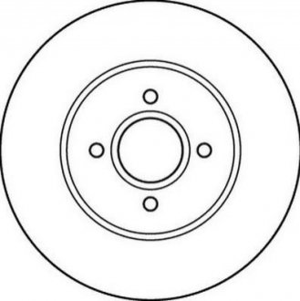 FORD Диск тормозной передн.Mondeo III 00- Jurid 562206JC (фото 1)
