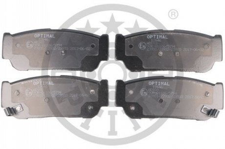 Колодки дискового тормоза Optimal BP12646 (фото 1)