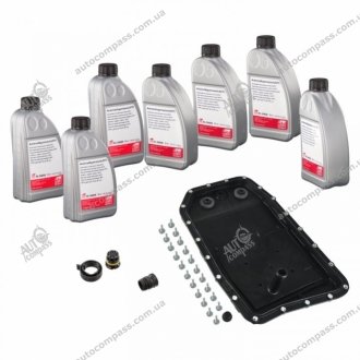 К-т сервісний АКПП(рідина для гідравл. передач 34608 7x1L + фільтр АКПП з прокладкою) Febi 171752