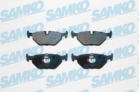 Колодки дискового тормоза SAMKO 5SP650 (фото 1)