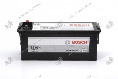 Акумулятор 12В/154Аг/1150А/39,84кг Bosch 0 092 T30 540 (фото 1)