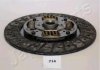 SUBARU диск сцепление Forester 02-, Impreza 98- JAPANPARTS DF-714 (фото 1)