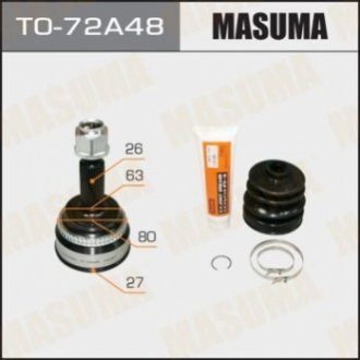 ШРУС Masuma TO72A48 (фото 1)