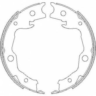 Колодки дискового тормоза REMSA 467700