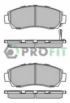 Колодки дискового тормоза PROFIT 50002010C (фото 1)