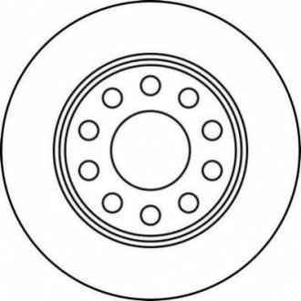 Гальмівний диск задній Audi A4 / Seat Exeo Jurid 562191JC (фото 1)