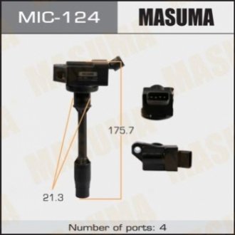 Котушка зажигания Masuma MIC124 (фото 1)