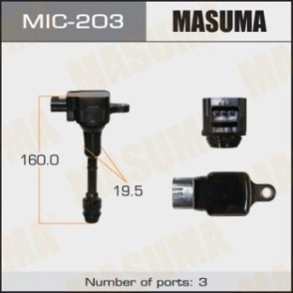 Котушка зажигания Masuma MIC203 (фото 1)