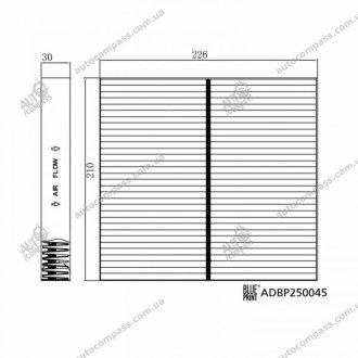 Фільтр салона BluePrint ADBP250045