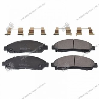 ISUZU гальмівні колодки передн.GREAT WALL Hover 06-, ISUZU D-Max 2,5D 07- Febi 170899
