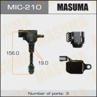 Катушка зажигания Masuma MIC210 (фото 1)