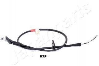 Трос ручного гальм лів. OPEL Agila JAPANPARTS BC-839L (фото 1)