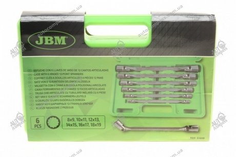 Набір ключів JBM 51659