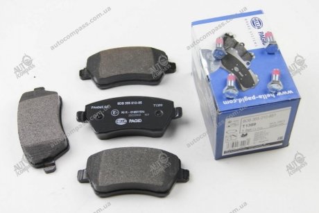 Колодки дискового тормоза BEHR-HELLA 8DB 355 010-851 (фото 1)