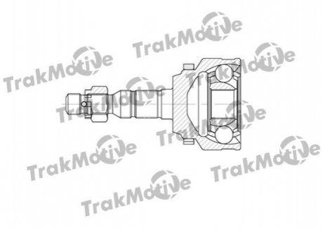 OPEL ШРУС зовнішній с ABS к-кт 35/33 зуб Vectra B 2,2DTI -03 Trakmotive 40-0594 (фото 1)