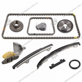 NISSAN К-кт ланцюга двигуна X-Trail 01- Febi 109356 (фото 1)