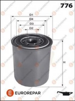 Фильтр масла EUROREPAR 1611659580