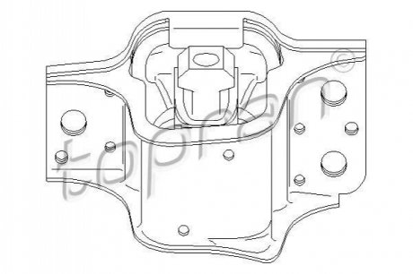 Опора двигателя TOPRAN 700 526