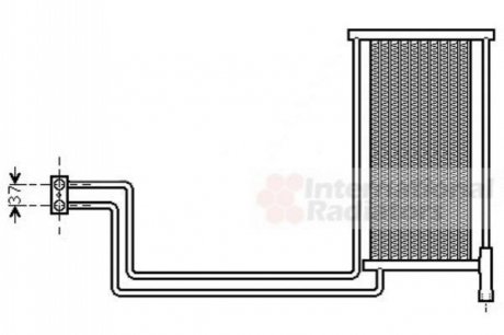 Радиатор масляний BMW E39 (5-Ser) ALL 95- (вир-во) Van Wezel 06003368 (фото 1)
