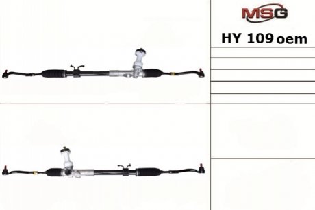 Рульова рейка без ГПК нова HYUNDAI ix35 (LM) 10-,ix35 (LM, EL, ELH) 09-13,TUCSON (JM) 09-10;KIA SPORTAG Mando HY109OEM (фото 1)