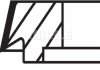 Кільця поршневі.комплект Mahle 007RS001050N0 (фото 2)
