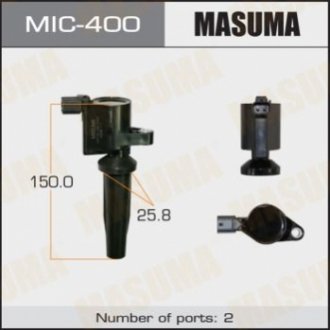 Котушка зажигания MAZDA 3 / LF-DE, L3-VE, L3-DE Masuma MIC400 (фото 1)