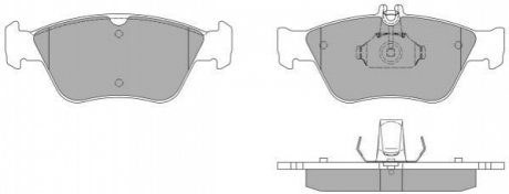 Комплект тормозных колодок Fremax FBP1040 (фото 1)