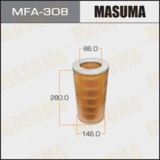 Фильтр воздушный A-185 Masuma MFA308 (фото 1)