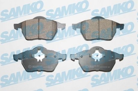 Колодки дискового тормоза SAMKO 5SP639 (фото 1)