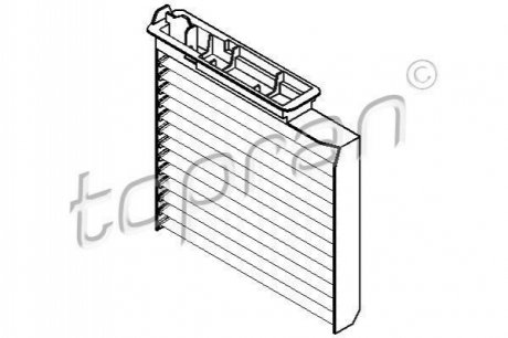 Фильтр салонный TOPRAN 700 462 (фото 1)