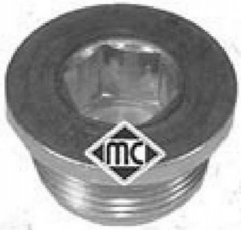 Пробка масляного піддона M24x1,5 METALCAUCHO 05054 (фото 1)