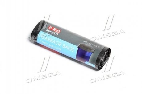 Пакети для сміття, чорні, 70*110 HD 120л/20шт. Pro Service 1023080221