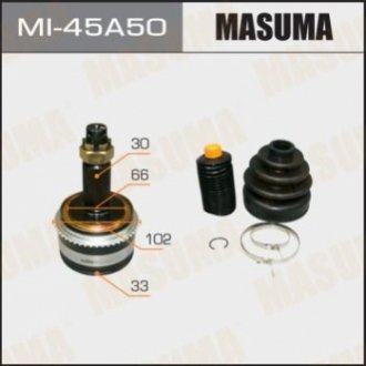 ШРУС 33x66x30х50MITSUBISHI Pajero III 2000 — 2006 Masuma MI45A50 (фото 1)