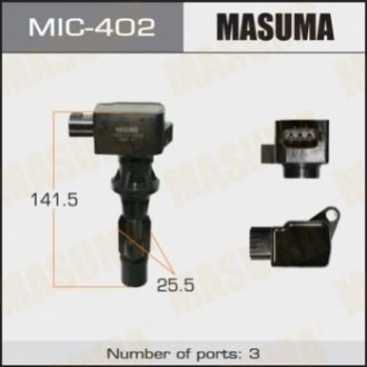 Котушка зажигания CX-7, MAZDA 6 / L3-VDT, L3-VE Masuma MIC402 (фото 1)
