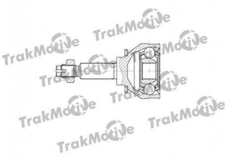 Шркш зовнішній к-кт 22/22 зуб. TAVRIA (1102) 1.1 89-07, TAVRIA (1102) 1.3 89-07 Trakmotive 40-0638 (фото 1)