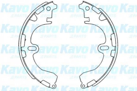 PARTS TOYOTA щоки гальмівні задн.Corolla/CarinaII/Camry KAVO KBS-9912 (фото 1)