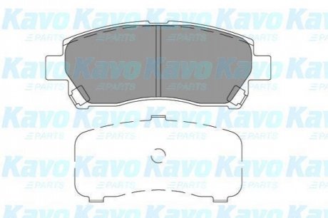 PARTS TOYOTA Гальмівні колодки AVANZA II 1.3 11-15 KAVO KBP-9128 (фото 1)