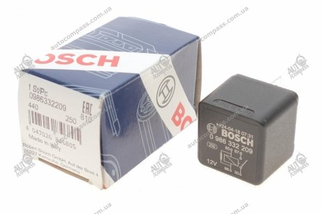 РЕЛЕ 12V 30A Bosch 0986332209