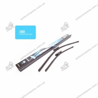 RENAULT LAGUNA III 07->Щітки передние Комплект 650+400 OXIMO WD350600