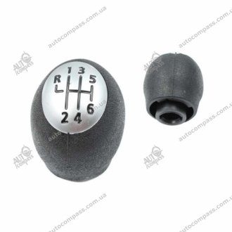 RENAULT TRAFIC II - Ручка 6 КПП Чорна (Срібна) 3RG 3RG25617