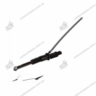 CITROEN BERLINGO 1.6 HDi 10 - Циліндрик зчеплення Головний Sachs 6284 605 095