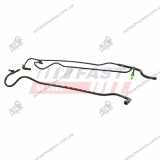 Fiat Doblo 1.3D 05- Трубки паливні (к-кт 3 шт.) FAST FT39545