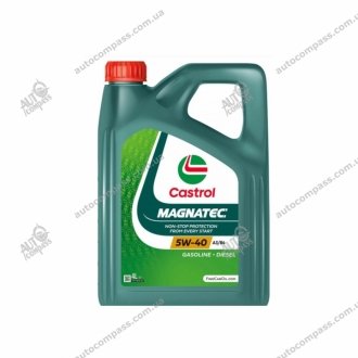 5W40 A3/B4 Бензин/Дизель 4L CASTROL CASTROL 5W40 MAGNATEC 4L