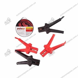 Прикуриватель PULSO 500A (до -45С) 3,5м в чохлі Vitol ПП-50235-П